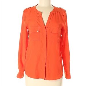 COPY - Tangerine Barrlll blouse